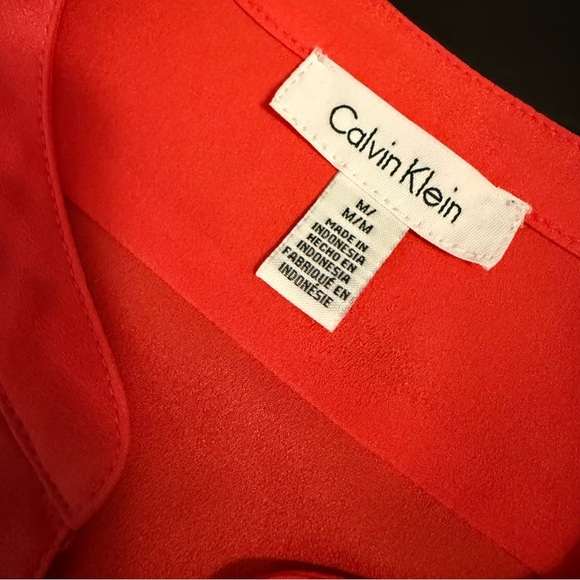 Calvin Klein blouse size medium women’s - Picture 5 of 7